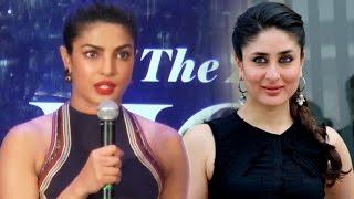 Watch Priyanka Chopra THANKS Kareena Kapoor for thinking highly of her! Video