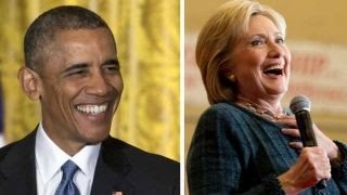 Watch President Obama set to campaign with Clinton Video