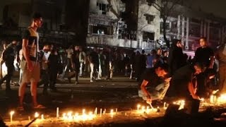Watch Raw: Candlelight Vigil For Baghdad Blast Victims Video