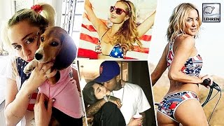 Watch Celebs 4th July Celebration Kylie & Tyga, Miley Cyrus, Kate Hudson Video