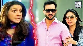 Watch Saif Ali Khan's Ex Amrita Singh ANGRY On Kareena's PREGNANCY Video