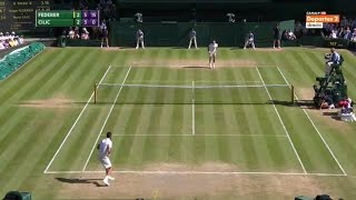 Watch Federer Vs Cilic Wimbledon 2016 QuarterFinal Video