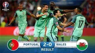 Watch Portugal vs Wales 2-0 - All Goals & Highlights | UEFA EURO FRANCE 2016 Video