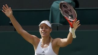 Watch Wimbledon 2016 - Semi-Final - Angelique KerberÃ‚Â Beats Venus Williams Video