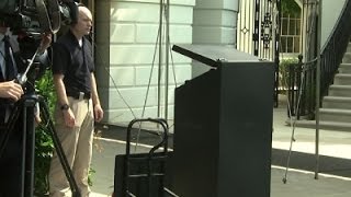 Watch Raw: President Obama Departs for NATO Summit Video
