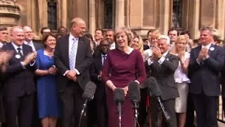 Watch May, Leadsom in Race for UK Prime Minister Video