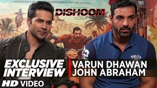 Watch DISHOOM Exclusive Interview John Abraham, Varun Dhawan Video