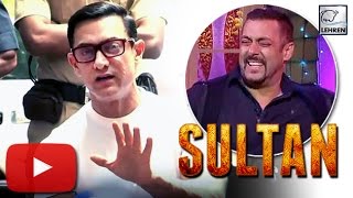 Watch SULTAN: Aamir Khan SCARED Of Salman's Success Video