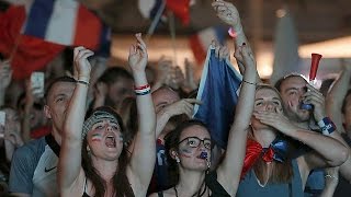 Watch France parties hard after Euro 2016 semi-final win against Germany Video