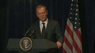 Watch Obama, EU leaders discuss post-Brexit negotiations Video