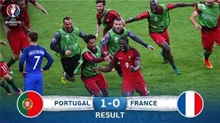 Watch Portugal vs France 1-0 All Goals & Highlights EURO 2016 (FINAL) Video
