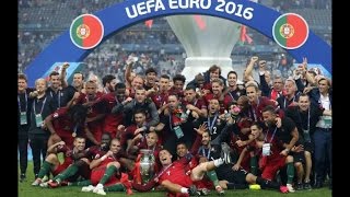Watch Football: Ronaldo tears as Eder brings Portugal Euro glory Video