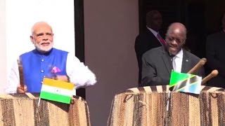 Watch Indian PM Modi visits Tanzania Video