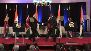 Watch Indian PM Modi in Kenya as part of five-day African tour Video