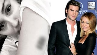 Watch Miley Cyrus ROMANTIC Tattoo For Liam Hemsworth Video