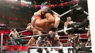 Watch Battle Royal determines No. 1 contender for Intercontinental Title: Raw, July 11, 2016 Video