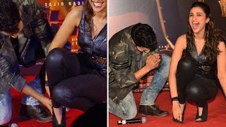 Watch When Varun Dhawan touched Parineeti Chopra's FEET Shocking Video Video