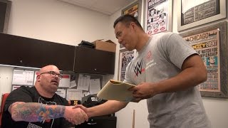 Watch Bin Wang's first day at the WWE Performance Center Video