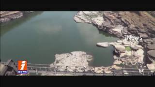 Watch Water Level Raised to 15 Feets In  Srisailam project With Heavy Rains | iNews Video
