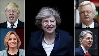 Watch Boris Johnson and pro-Brexit figures get key roles in Theresa May's cabinet Video
