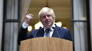 Watch Boris Johnson shrugs off Europe's shock at top diplomatic job Video
