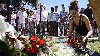 Watch Around the world people pay tribute to victims of Nice attacks Video