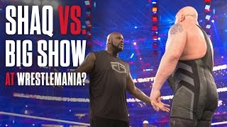 Watch Big Show vs. Shaq at WrestleMania 33? Video