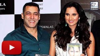 Watch Salman Khan Gets Candid With Sania Mirza At Book Launch Event Video