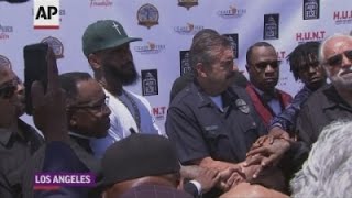 Watch The Game holds gang summit in LA Video