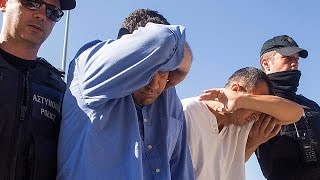 Watch Fleeing Turkish soldiers apply for political asylum Video
