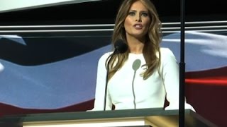 Watch Republicans Enthused By Melania Trump's Address Video