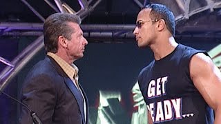 Watch WWE Chairman Mr. McMahon drafts The Rock to SmackDown in 2002 Video