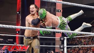 Watch Sin Cara vs. Baron Corbin: Raw, July 18, 2016 Video