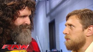 Watch The battle lines are drawn between Mick Foley and Daniel Bryan: Raw, July 18, 2016 Video