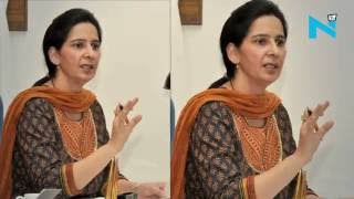 Watch Sidhu is left with no option but to join AAP: Wife Video