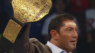 Watch The emergence of The Animal in the 2005 Draft nullifies JBL's SmackDown Title reign Video