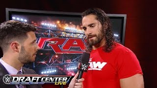Watch Seth Rollins becomes the first Superstar picked in the WWE Brand Extension Draft: July 19, 2016 Video