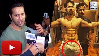 Watch Varun Dhawan REACTS On His Sleazy Pic On Internet Video