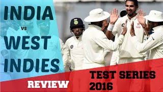 Watch India vs West Indies Test Series 2016 - PREVIEW Video