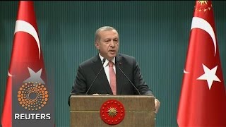 Watch Turkey's Erdogan declares state of emergency Video