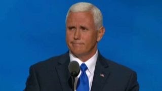 Watch Governor Mike Pence accepts nomination for vice president Video