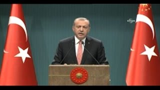 Watch Erdogan declares 3-month state of emergency in Turkey Video