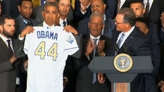 Watch Obama Honors KC Royals at White House Video