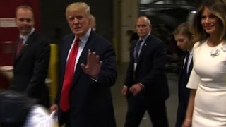 Watch Trump Arrives Ahead of His RNC Address Video