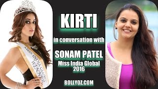 Watch Kirti Sehrawat in Conversation with Miss India Global- Sonam Patel! Video