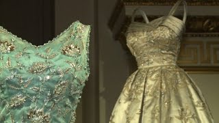 Watch Queen Elizabeth II's dresses on display at Buckingham Palace Video