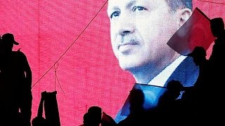 Watch Turkey hunts for coup plotters but arrested ex-air force chief denies being ringleader Video