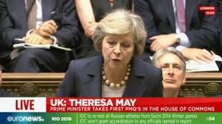 Watch LIVE: New British PM Theresa May in 1st Prime Minister's Questions Video