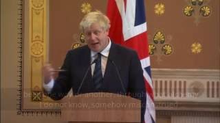Watch Boris Johnson dodges apologies over diplomatic gaffes Video