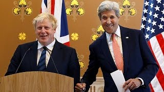 Watch No apologies: Boris Johnson holds first press conference with Kerry Video